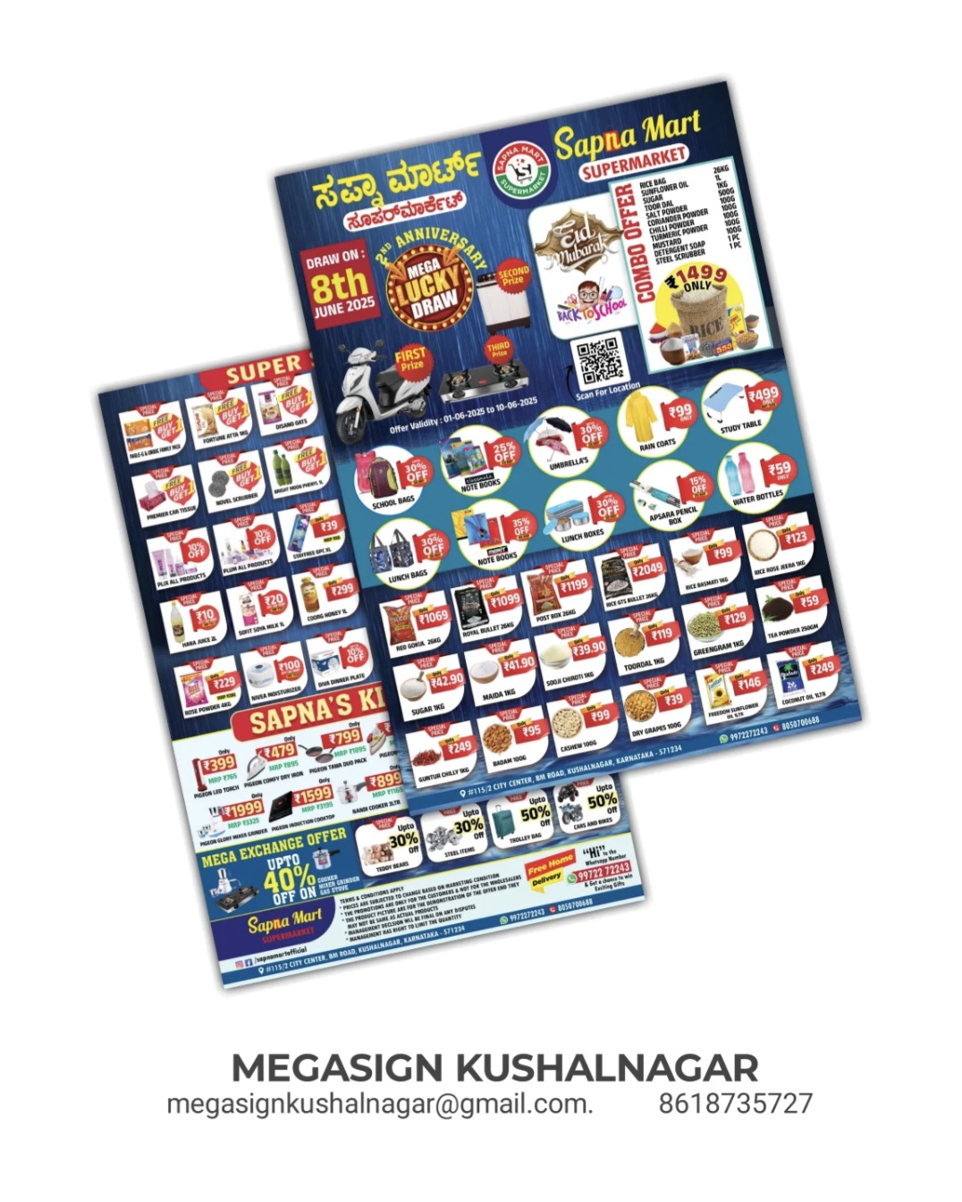 Offer Flyer Design for Supermarket