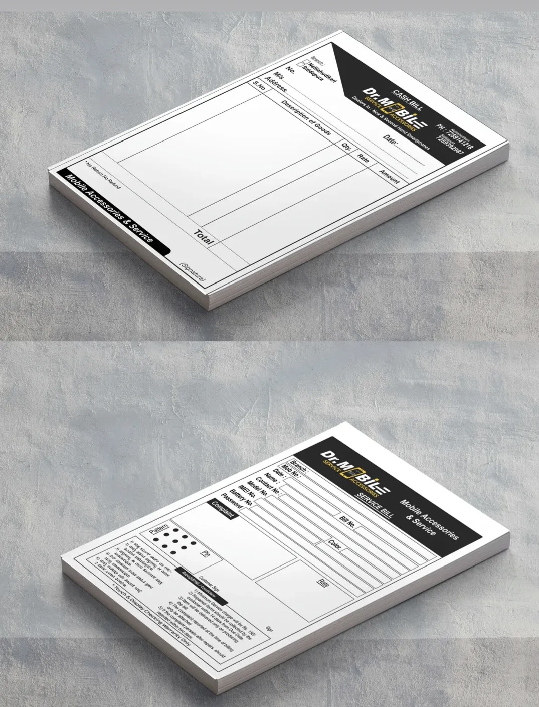 Billbook Design